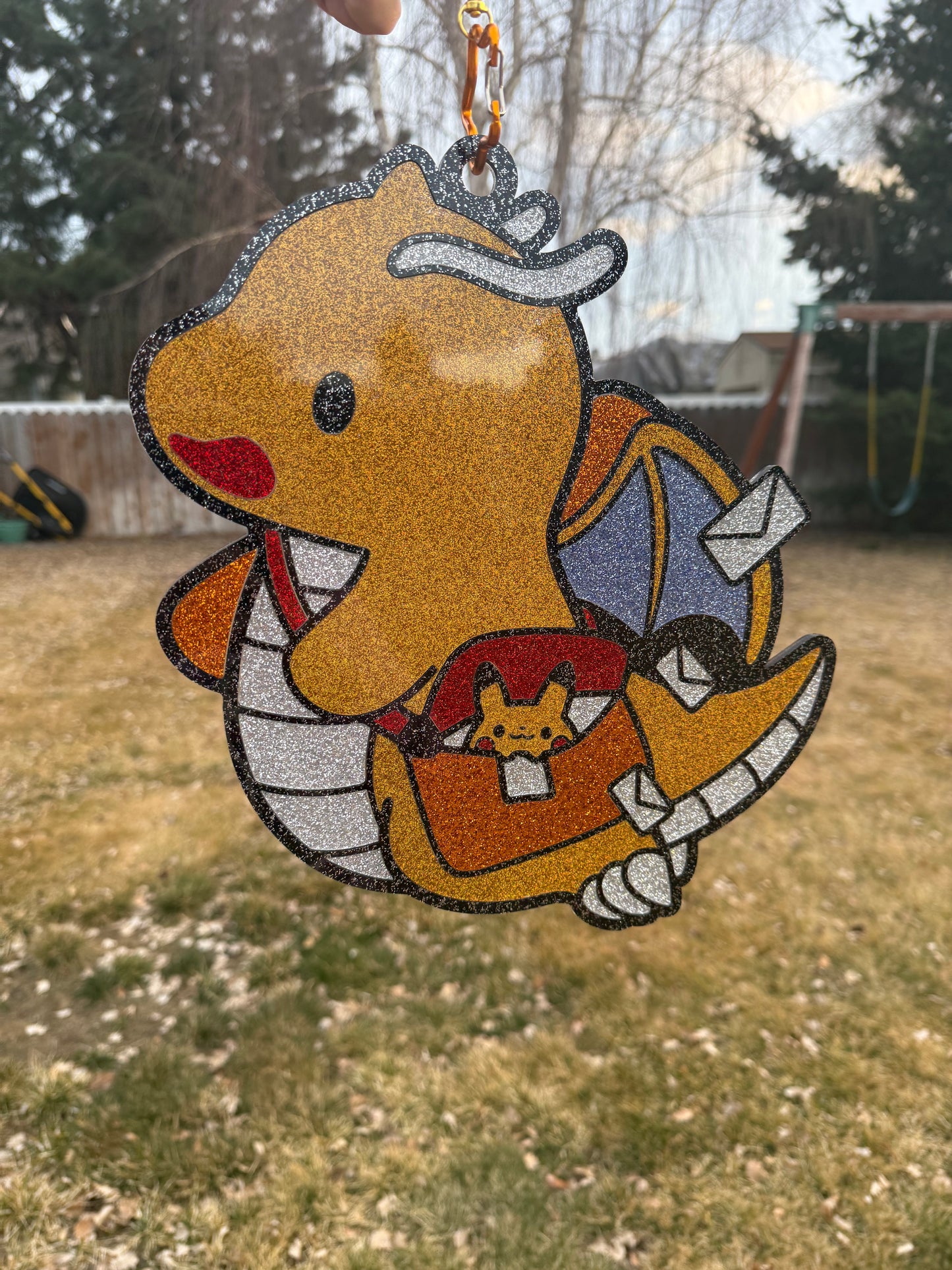 Acrylic Suncatcher - Dragonite