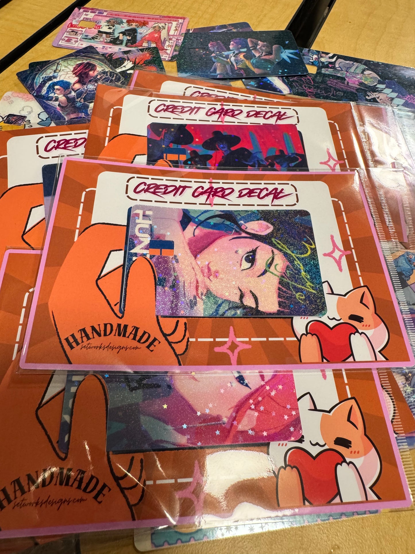 Custom Credit Card Decals