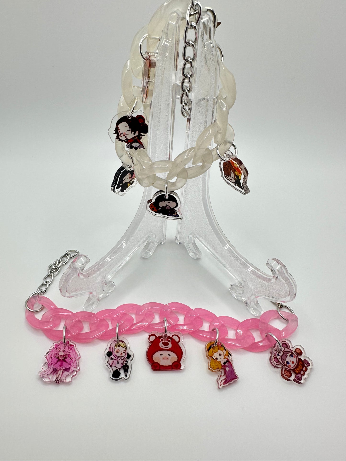 Chunky Jelly Charm Bracelets