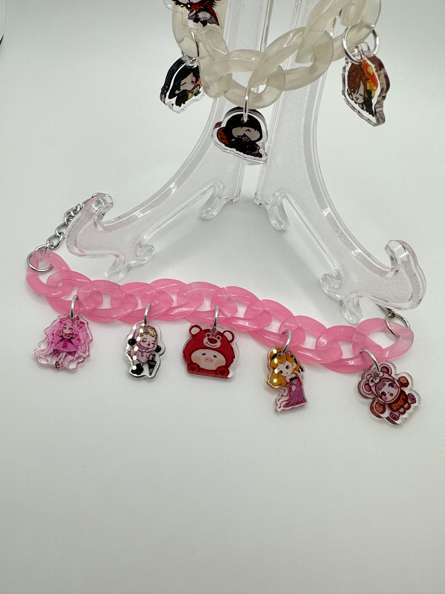 Chunky Jelly Charm Bracelets