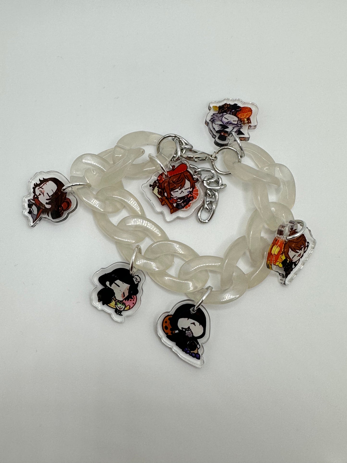 Chunky Jelly Charm Bracelets