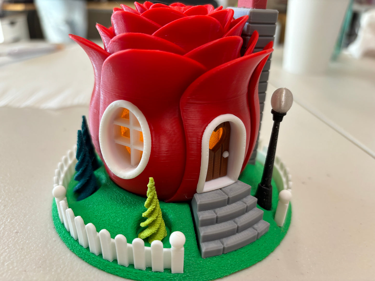 Fairy House -Rose