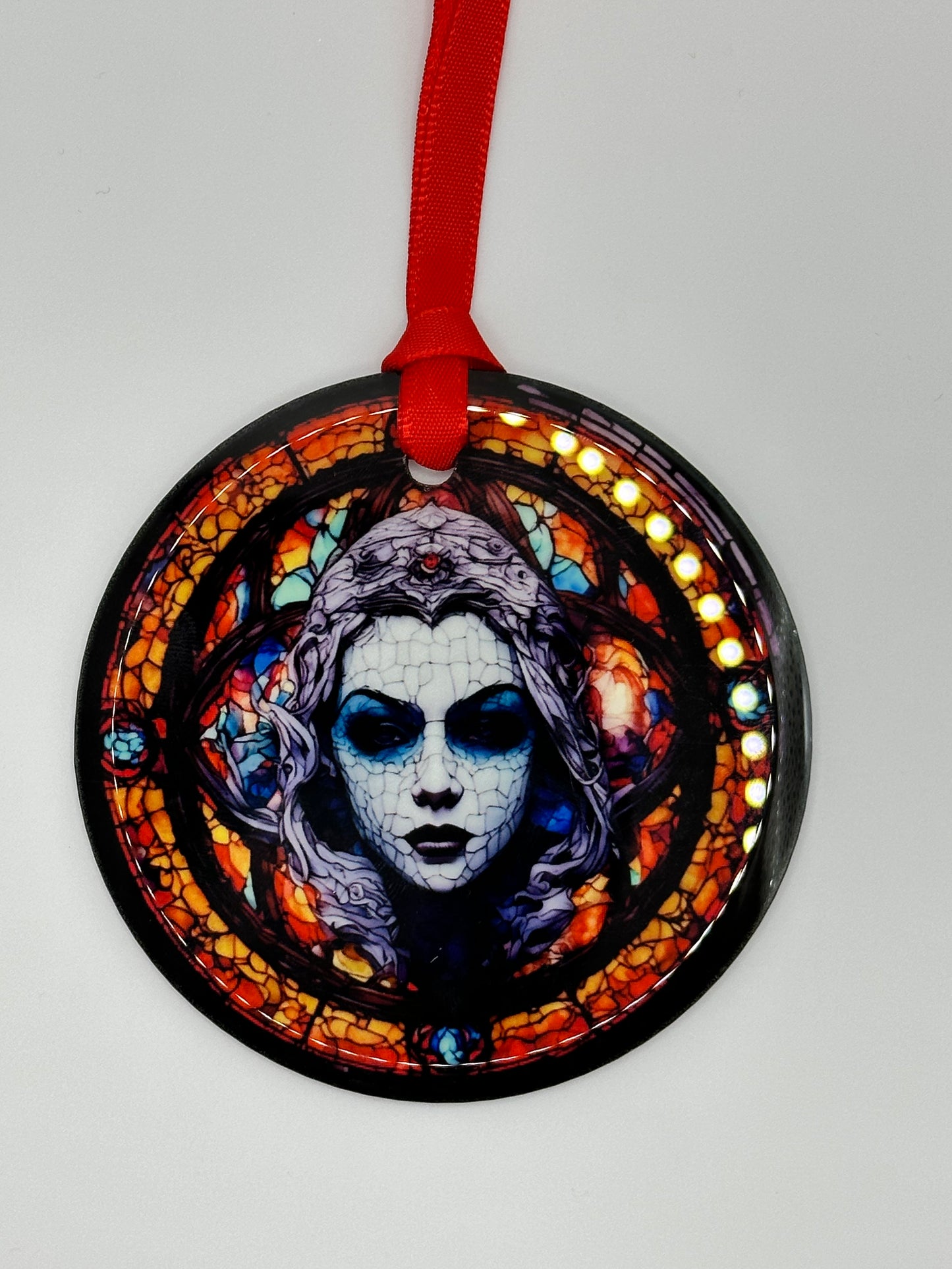 Stained Glass Effect Ornament