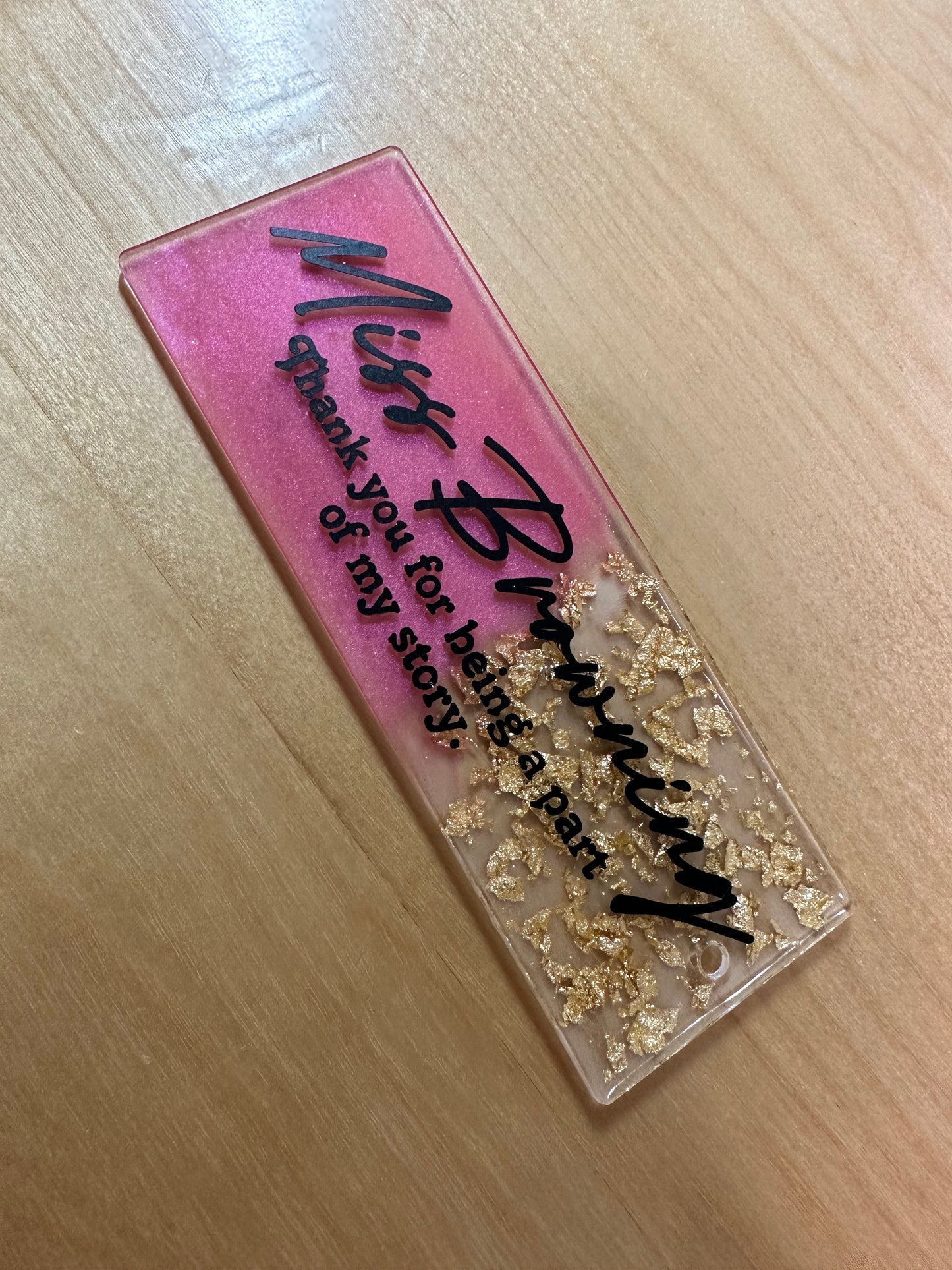 Personalized Bookmark